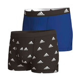 ADIDAS BOXER ACTIVE FLEX COTTON 2P AZUL/NEGRO 4A1M20 913 1