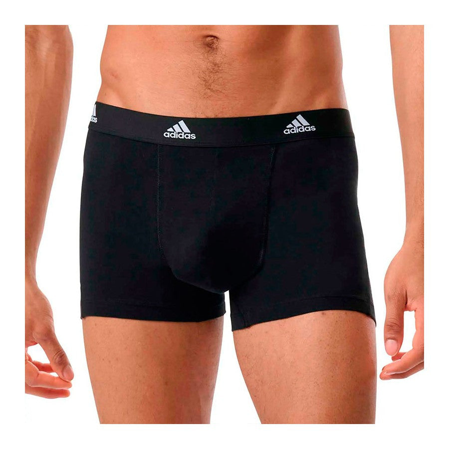 ADIDAS BOXER ACTIVE FLEX COTTON 2P NEGRO/GRIS 4A1M20 917 2