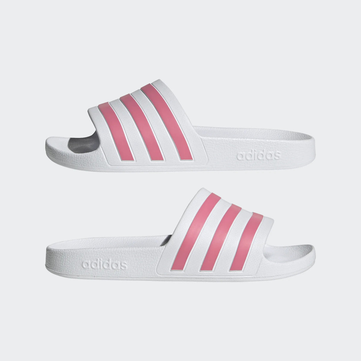 CHANCLA ADIDAS ADILETTE AQUA BLANCO ROSA 1