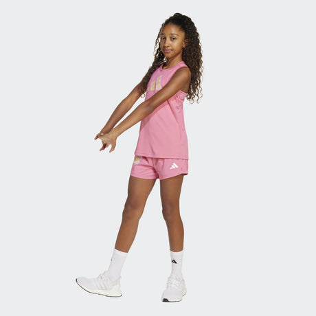 CAMISETA SIN MANGAS DE NIÑA MARCA ADIDAS COLOR ROSA 2