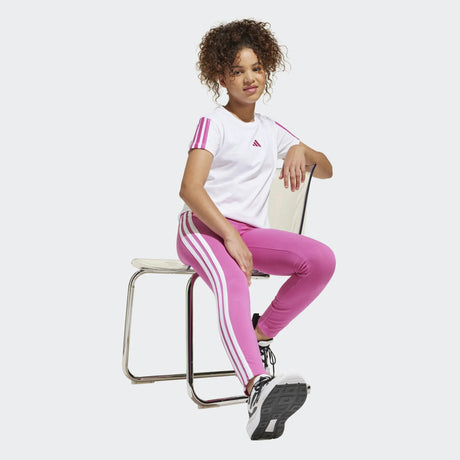 MALLA PITILLO DE ALGODON DE NIÑA MARCA ADIDAS COLOR ROSA 1