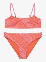 BIKINI DEPORTIVO PARA NIÑA, MARCA ROXY NARANJA 1