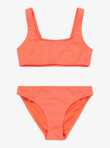 BIKINI DEPORTIVO PARA NIÑA, MARCA ROXY NARANJA 1