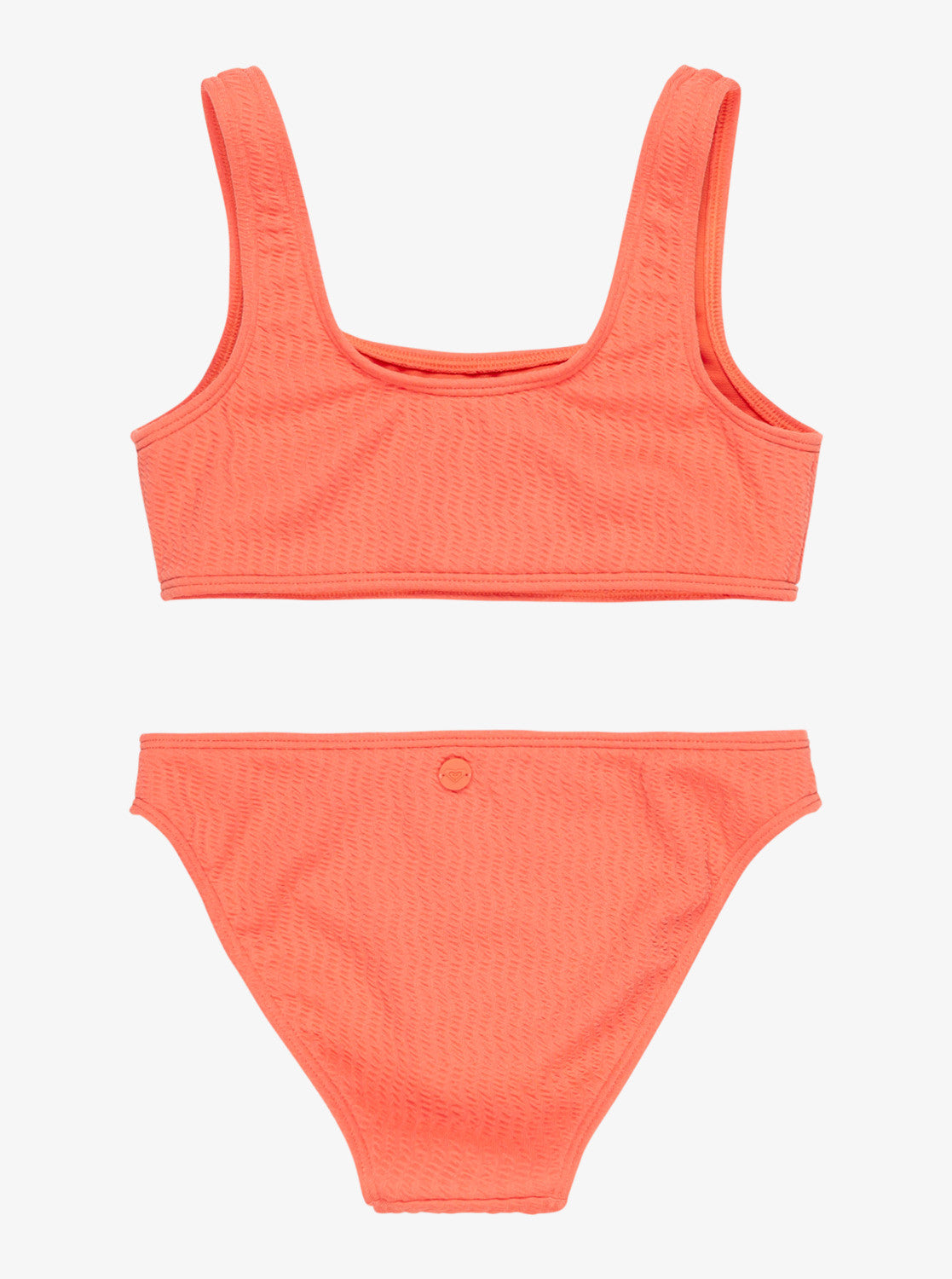 BIKINI DEPORTIVO PARA NIÑA, MARCA ROXY NARANJA 2