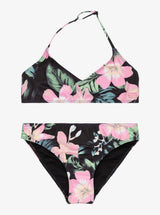 BIKINI DEPORTIVO PARA NIÑA, MARCA ROXY ESTAMPADO FLORES 1