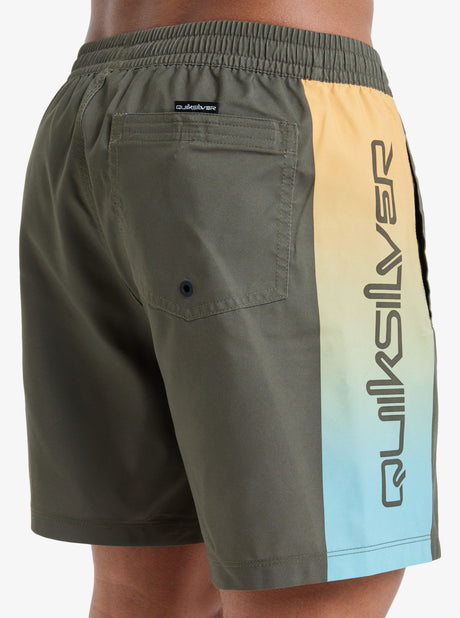 BAÑADOR DE SR VERDE CINTURA GOMA LOGO LATERAL 2