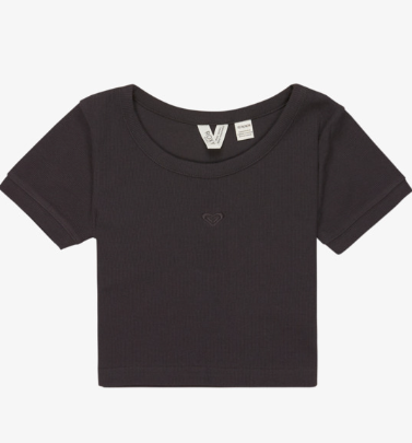 CAMISETA MANGA CORTA ROXY NEGRO 1