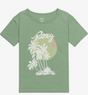 CAMISETA MANGA CORTA PALMERAS NIÑA ROXY COLOR VERDE 1