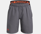 BERMUDA NIÑO GOMA UNDER ARMOUR COLOR GRIS 1