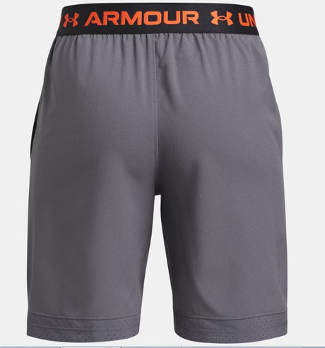 BERMUDA NIÑO GOMA UNDER ARMOUR COLOR GRIS 2