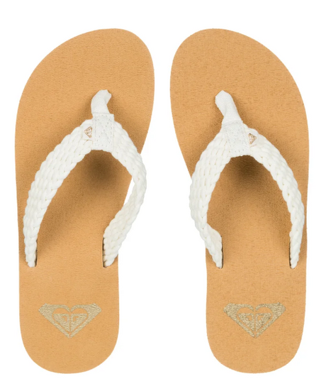 CHANCLA DEDO ROXY COLOR BLANCO 1