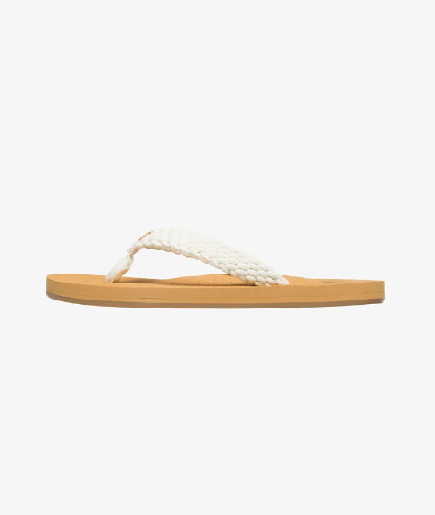 CHANCLA DEDO ROXY COLOR BLANCO 2