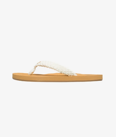 CHANCLA DEDO ROXY COLOR BLANCO 2