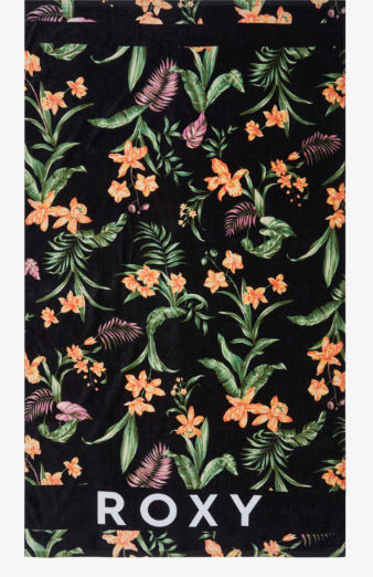 TOALLA ESTAMPADA ROXY COLOR NEGRO 1