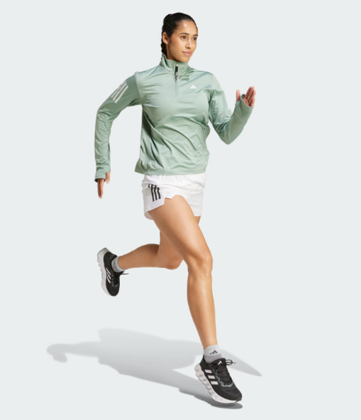 SUDADERA CREMALLERA ADIDAS COLOR VERDE 1