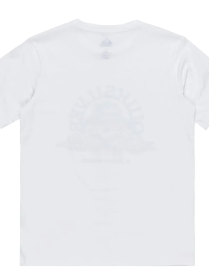 CAMISETA MANGA CORTA NIÑO CALABERA QUICKSILVER COLOR BLANCO 2