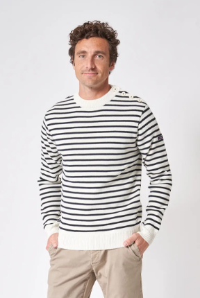 JERSEY PUNTO RALLAS BATELA COLOR BLANCO 1