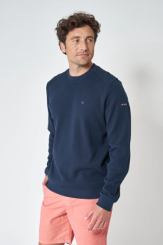 SUDADERA CLASSIC BATELA COLOR MARINO 1