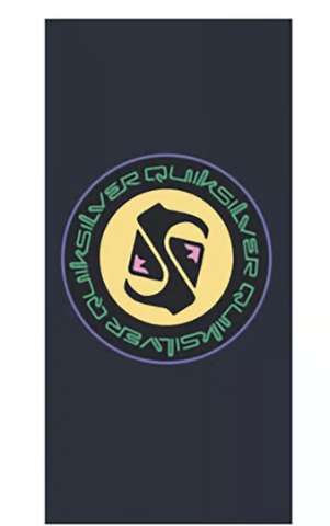 TOALLA PLAYA QUIKSILVER COLOR NEGRO 1