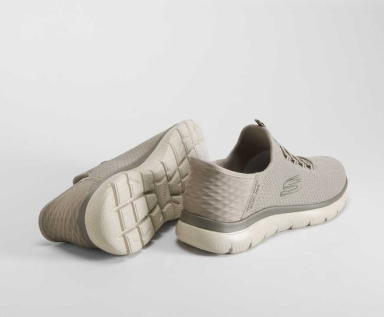 ZAPATILLA SKECHERS SLIP INS COLOR BEIGE 1