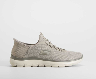 ZAPATILLA SKECHERS SLIP INS COLOR BEIGE 2