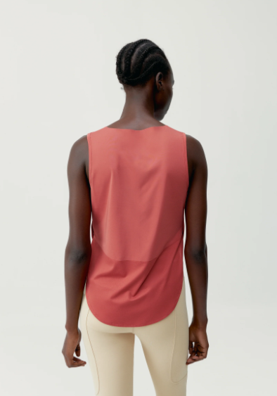CAMISETA SIN MANGAS CALIOPE BORN COLOR NARANJA 2
