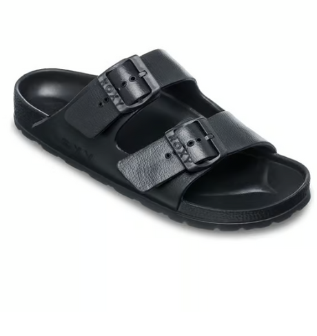 SANDALIAS TIPO BIRKISTON ROXY COLOR NEGRO 1