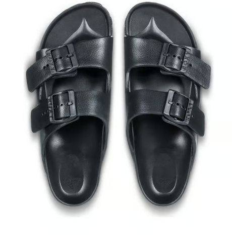 SANDALIAS TIPO BIRKISTON ROXY COLOR NEGRO 2