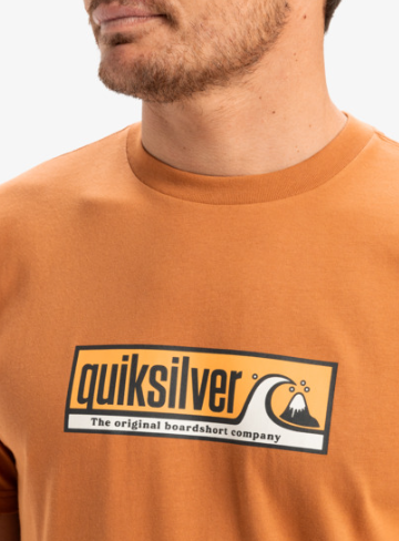 CAMISETA QUIKSILVER COLOR MARRON 2