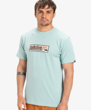 CAMISETA QUIKSILVER COLOR TURQUESA 1