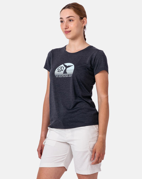 CAMISETA CORTA APSEY COLOR ANTRACITA 2