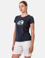 CAMISETA CORTA APSEY COLOR ANTRACITA 2