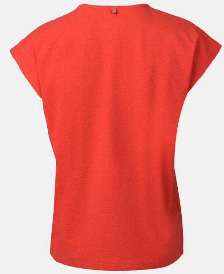 CAMISETA CORTA GLENWOOD COLOR ROJO 2