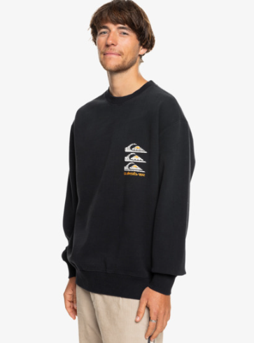 SUDADERA QUIKSILVER COLOR NEGRO 1