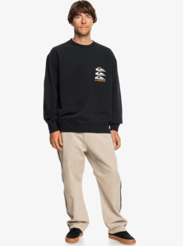 SUDADERA QUIKSILVER COLOR NEGRO 2
