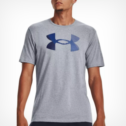 CAMISETA CORTA OGO UNDER ARMOUR COLOR GRIS 1