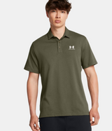 POLO CORTO LISO UNDER ARMOUR COLOR KAKI 1