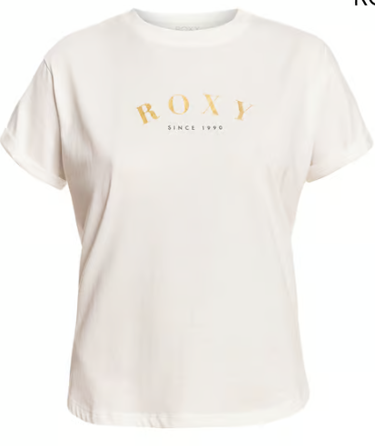 CAMISETA BASICA ROXY COLOR BEIGE 1