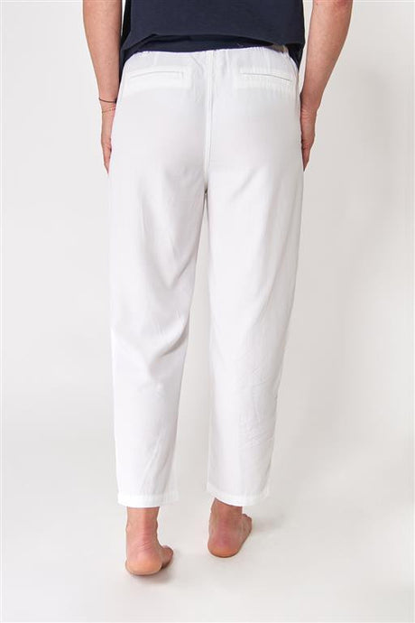 PANTALON TENCEL BATELA COLOR BLANCO 2