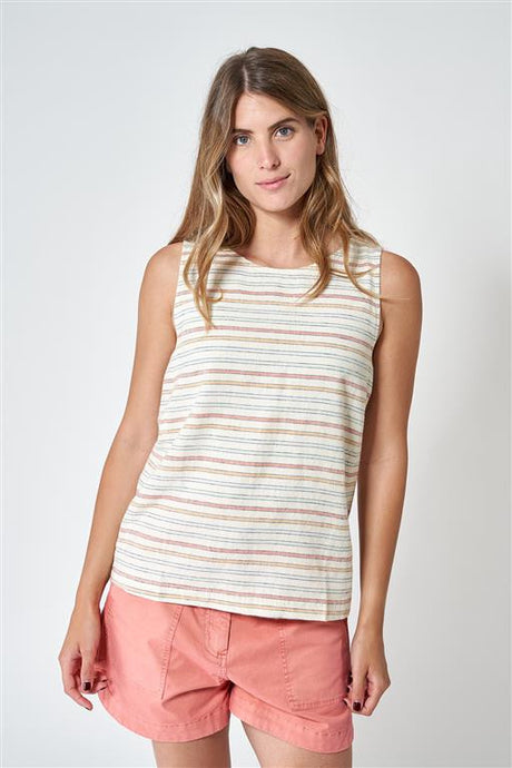 CAMISETA TIRANTE BATELA COLOR BEIGE 2