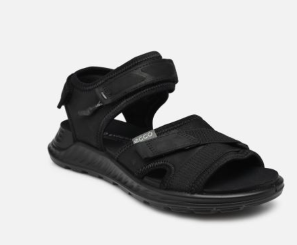 SANDALIAS ECCO COLOR NEGRO 2