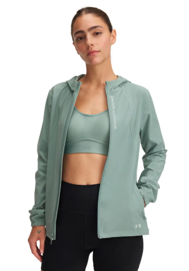 CHAQUETA ELASTICA UNDER ARMOUR COLOR AGUA 1