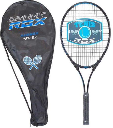RAQUETA TENIS HAMMER DETALL SPORT COLOR AZUL 1