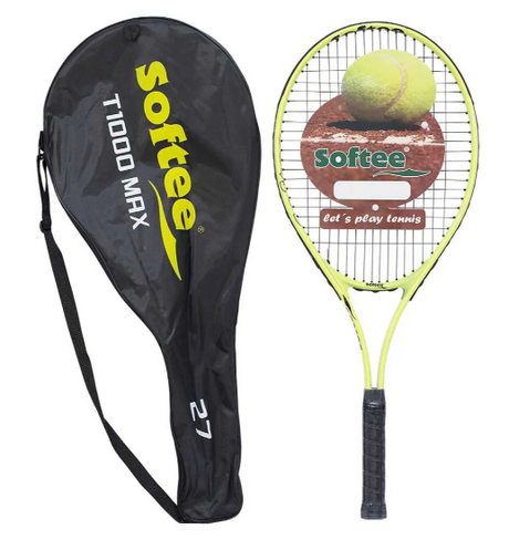 RAQUETA TENIS MAX27 DETALL SPORT COLOR AMARILLO 2