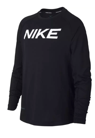 CAMISETA TERMICA LARGA NIKE COLOR NEGRO 1