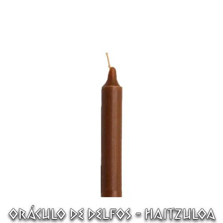 Vela Bujía pequeña marrón 1