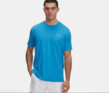 CAMISETA MANGA CORTA TRASPIRABLE TECH UNDER ARMOUR AZUL 1
