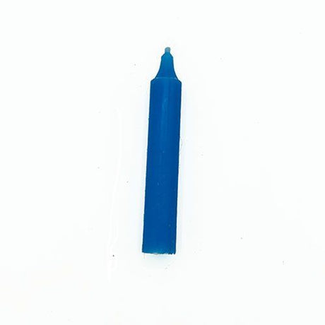 Vela Bujía pequeña Azul Claro 1