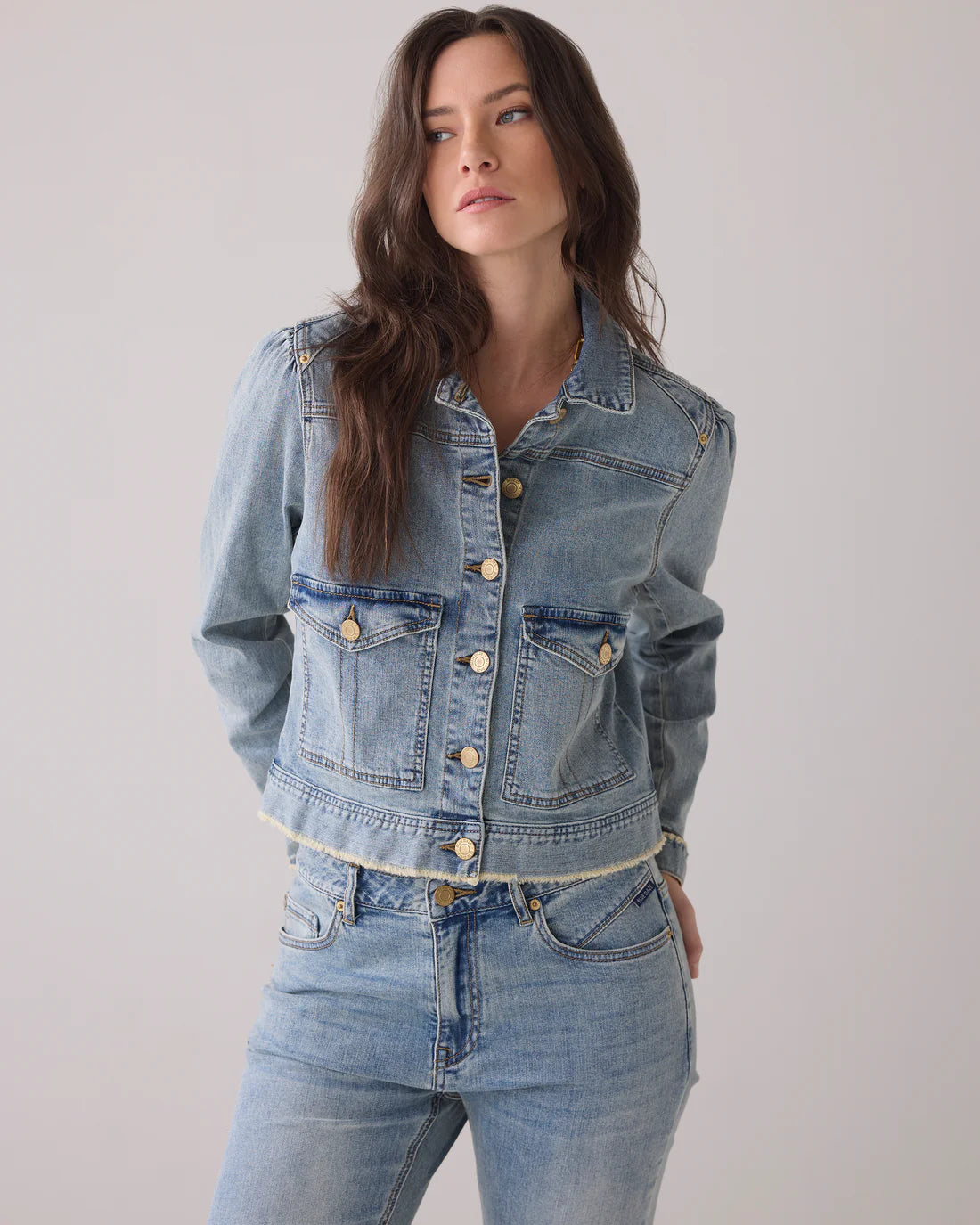 SUMMUM CAZADORA TEJANA SLIM FIT