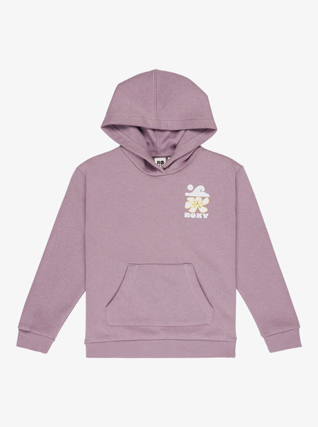 SUDADERA ROXY SURF FEELING BRUSHED LILA 1